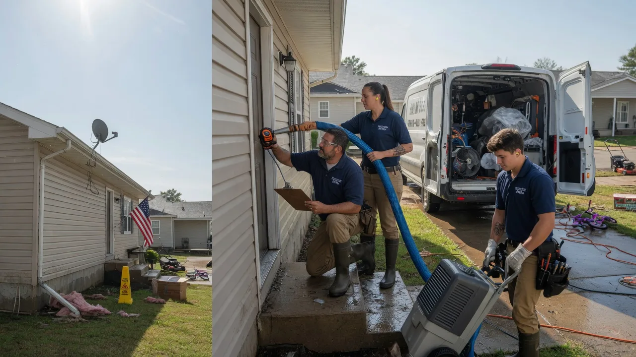 Ceiling Water Damage Restoration in Genesee, ID near me